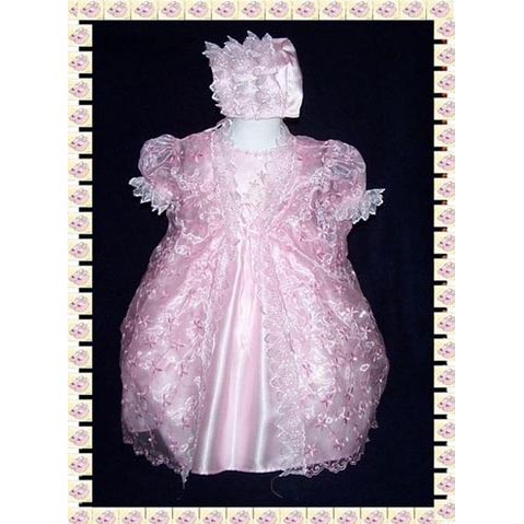 Baby Toddler Christening Dress White Baptism Flower Girl Dresses With Pink  Belt Cute Baby Toddler Birthday Formal Pageant Gowns From Bigear, $52.27 |  DHgate.Com